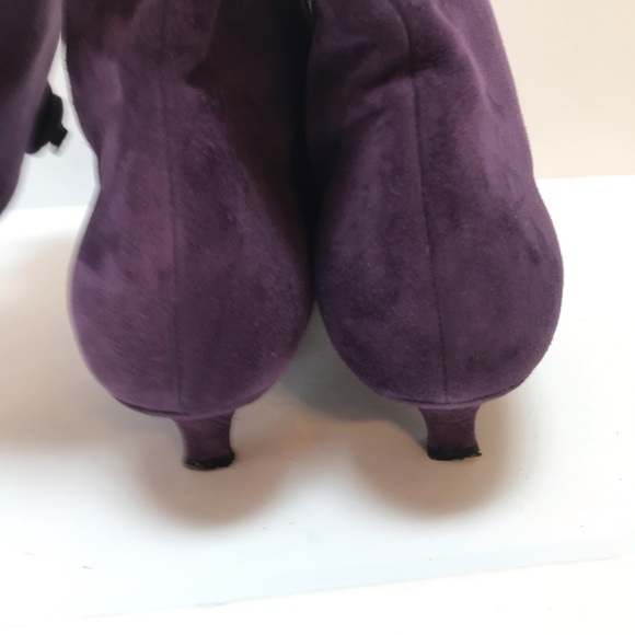 Prada Suede Knee High Boots - Picture 4 of 7